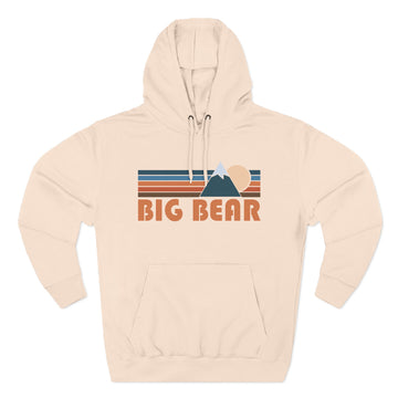Big Bear, California Hoodie - Retro Mountain Unisex Sweatshirt