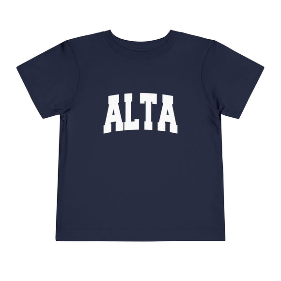 Alta, Utah Toddler Graphic Tee - Kids Alta Vacation T-Shirt