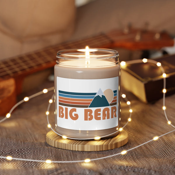 Big Bear, California Candle - Scented Soy Big Bear Candle, 9oz