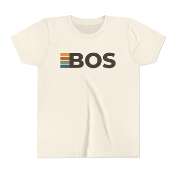 Boston, Massachusetts Youth Tee - BOS T Shirt