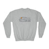 Telluride, Colorado Youth Sweatshirt - Unisex Kid's Telluride Crewneck Sweatshirt