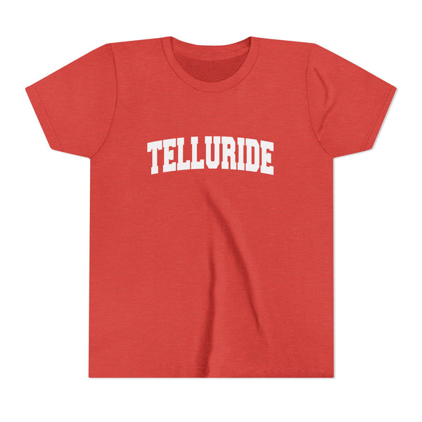 Telluride, Colorado Youth Graphic Tee - Kids Telluride T Shirt