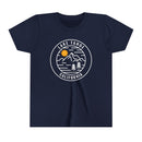 Lake Tahoe, California Youth Shirt - Retro Mountain Lake Tahoe Kid's T-Shirt-3