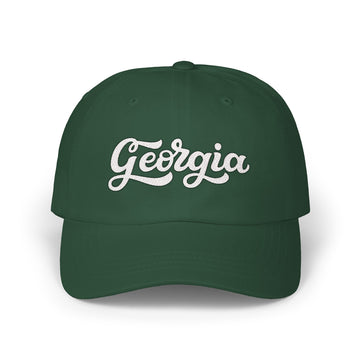 Buy spruce Georgia Dad Hat - Embroidered Georgia Classic Dad Cap