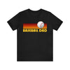 Baseball Dad T-Shirt - Retro Unisex Baseball Dad Shirt