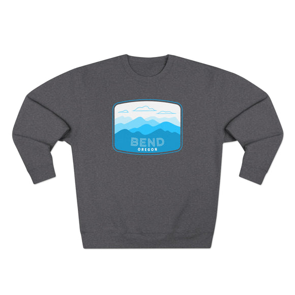 Premium Bend, Oregon Sweatshirt Unisex Crewneck, Premium Sweatshirt, Crewneck Jumper, Ski Resort Apparel