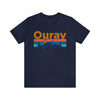 Ouray, Colorado Shirt - Mountain Sunset Unisex Ouray T-Shirt