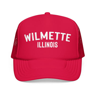 Kids Wilmette, Illinois Trucker Hat - Youth Snapback Cap