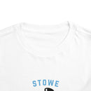 Stowe, Vermont Toddler Skiing Snowman Graphic Tee - Kids Stowe Shirt-8