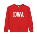 Iowa Toddler Sweatshirt - Iowa Toddler Crewneck Sweatshirt-6