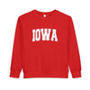 Iowa Toddler Sweatshirt - Iowa Toddler Crewneck Sweatshirt