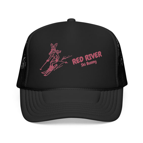 Red River, New Mexico Ski Bunny Foam Trucker Hat