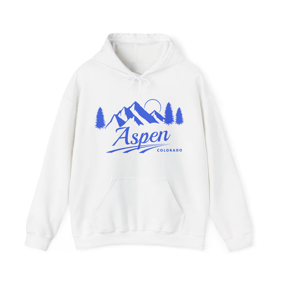 Aspen, Colorado Hoodie - Unisex Mountain Aspen Hoodie Sweatshirt