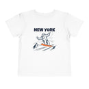 New York Yeti Snowboard Toddler Tee-2