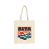 Alta, Utah Cotton Canvas Tote Bag - 15