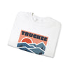 Truckee, California Sweatshirt Retro Mountains, Truckee Unisex Graphic Crewneck