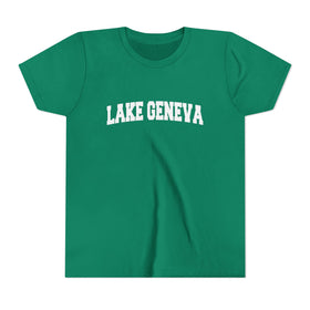Lake Geneva, Wisconsin Youth Graphic Tee - Kids Lake Geneva T Shirt