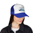 Lake Champlain Wakeboard Boat Trucker Hat-14