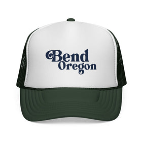 Buy dark-green Bend, Oregon Retro Trucker Hat