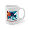 Melbourne, Florida Mug - Retro 11oz Ceramic Melbourne Mug