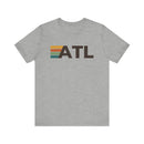 Atlanta, Georgia tee - ATL t shirt retro stripes-4