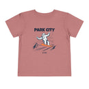 Park City, Utah Yeti Snowboard Toddler Tee-3