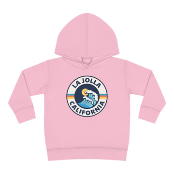 Buy pink La Jolla, California Toddler Hoodie - Unisex La Jolla Toddler Sweatshirt