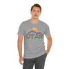 Utah T Shirt Retro Mountain - Unisex Utah Shirt