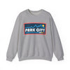 Park City, Utah Sweatshirt - Mountain Graphic Crewneck