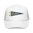 Atlanta, Georgia Pennant Trucker Hat — Retro Flag Foam Cap-5