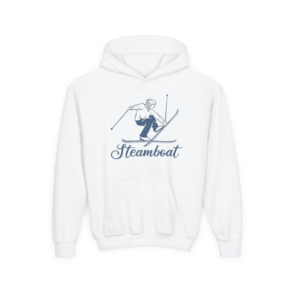 Steamboat, Colorado Youth Hoodie - Snow Ski Kids Steamboat Hooded Sweatshirt