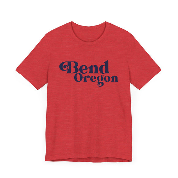 Bend, Oregon Graphic Tee, Casual T-Shirt, Vintage Style Shirt