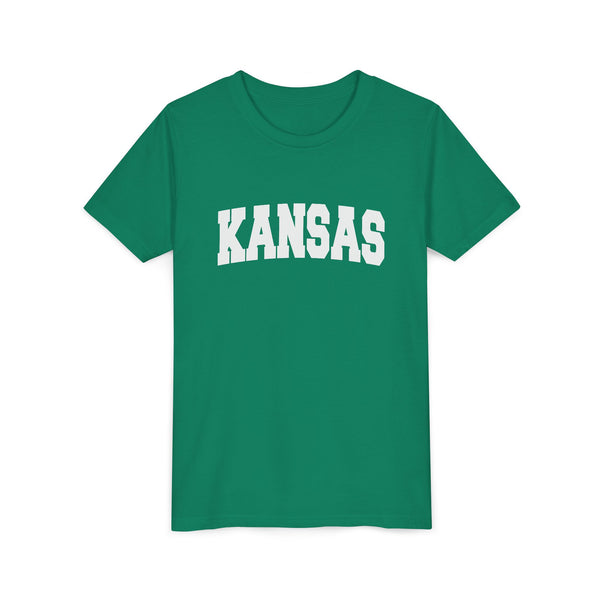 Kansas Youth Graphic Tee - Kids T Shirt
