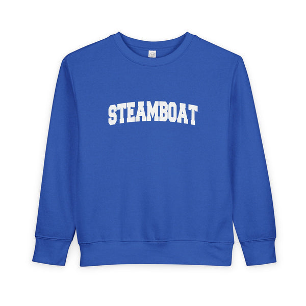 Steamboat, Colorado Sweatshirt - Steamboat Toddler Crewneck Sweatshirt