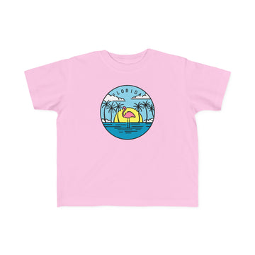 Buy pink Florida Toddler T-Shirt - Unisex Toddler Florida Shirt