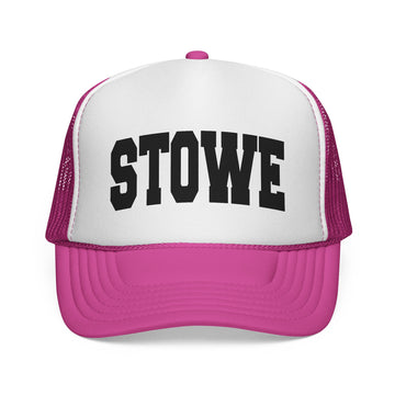 Buy pink Stowe, Vermont Collegiate Style Trucker Hat