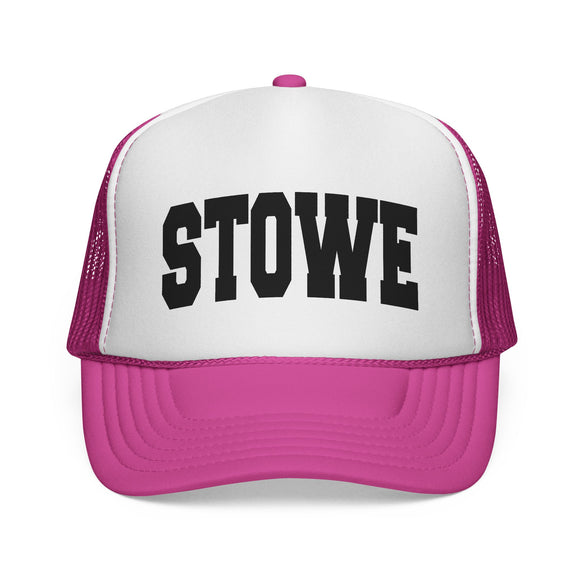 Stowe, Vermont Collegiate Style Trucker Hat