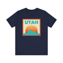 Retro Utah T-Shirt, Mountain Sun Tee, Unisex Graphic Shirt, Vintage Utah Top, Outdoor Adventure Clothing-3
