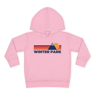 Buy pink Winter Park, Colorado Toddler Hoodie - Unisex Mountain Winter Park Pullover Sweatshirt, Kids Hooded Jumper, Colorado Souvenir
