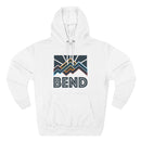 Bend, Oregon Hoodie - Retro Mountain Unisex Sweatshirt-2
