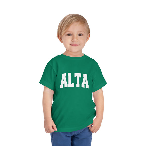 Alta, Utah Toddler Graphic Tee - Kids Alta Vacation T-Shirt