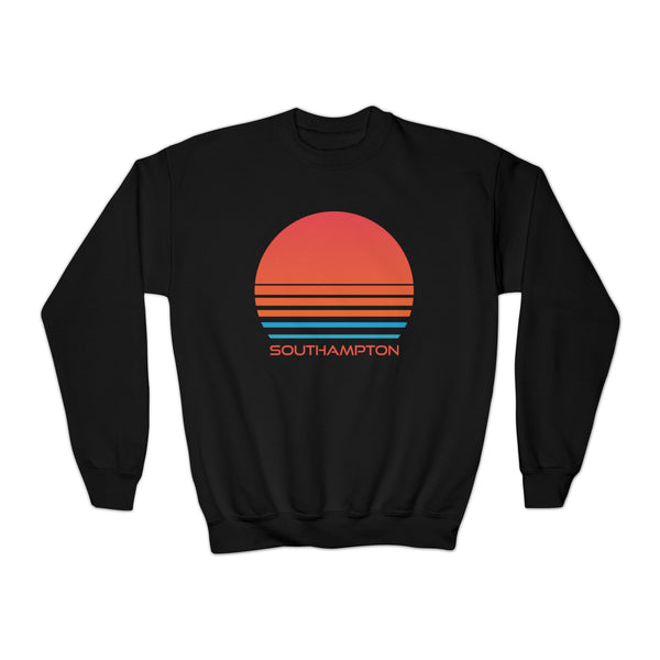 Southampton, New York Youth Sweatshirt - Unisex Kid's Southampton Crewneck Sweatshirt