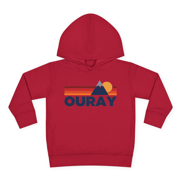 Ouray, Colorado Toddler Hoodie - Unisex Mountain Ouray Pullover Sweatshirt, Kids Hooded Jumper, Colorado Souvenir