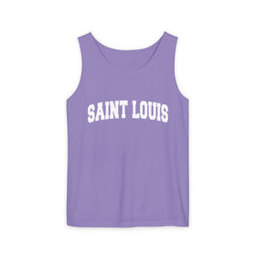 Buy violet St Louis, Missouri Tank Top Unisex | Comfort Colors - 100% Cotton