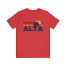 Retro Alta, Utah T-shirt, Mountain Tee, Vintage Alta Unisex Jersey Shirt, Outdoor Hiking Apparel-8