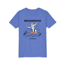 Breckenridge, Colorado Yeti Snowboard Youth Tee - Kids Skiing Shirt-4