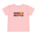 Seattle, Washington Toddler T-Shirt - Retro Sun Tee-4