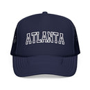 Atlanta, Georgia Trucker Hat — Vintage College Foam Mesh Atlanta Cap-1