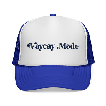 Buy royal Vacay Mode Retro Trucker Hat