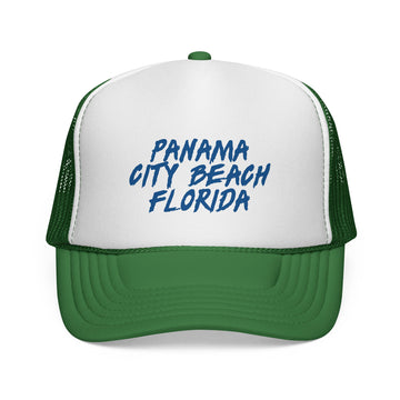 Buy green Panama City Beach Trucker Cap | Florida Hat